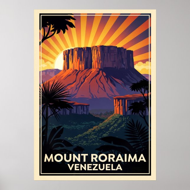 Mount Roraima Venezuela V04 Poster (Front)
