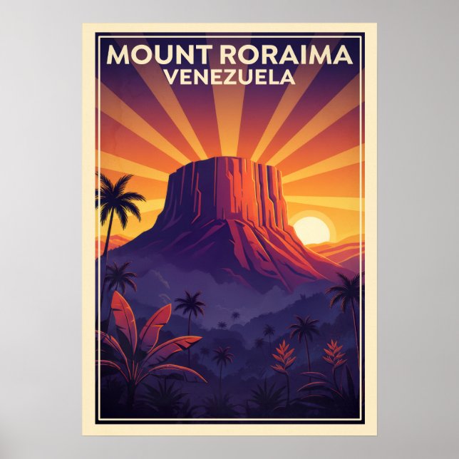 Mount Roraima Venezuela V05 Poster (Front)