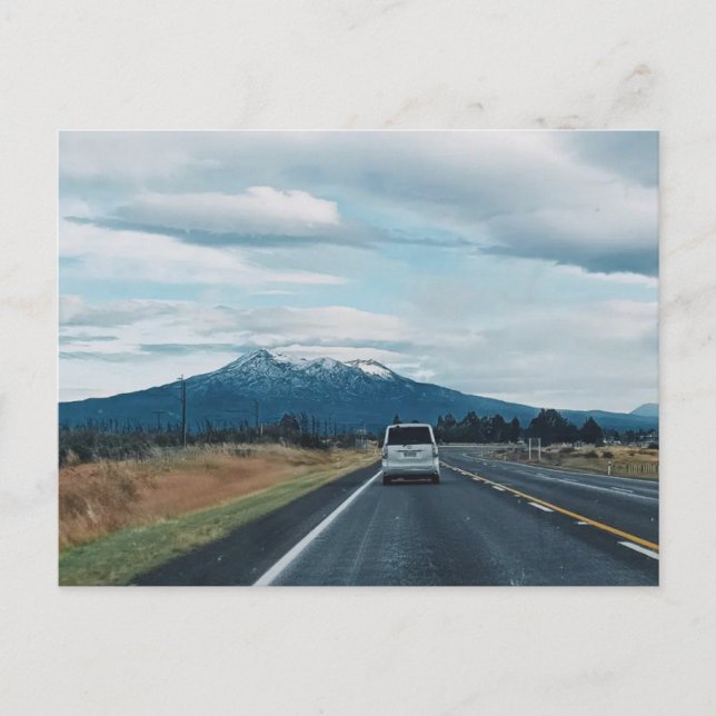 Mount Ruapehu Postcard (Front)