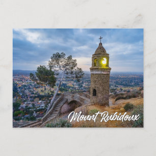 Mount Rubidoux Park, Riverside, California, USA Postcard