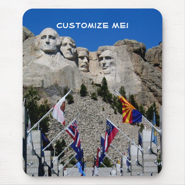 Mount Rushmore American Memorial Mouse Mat (Front)