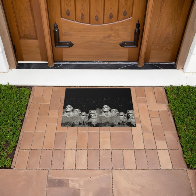 Mount Rushmore American Presidents,   Doormat (Outdoor)