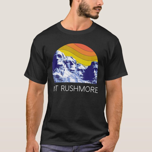 Mount Rushmore Black Hills South Dakota National P T-Shirt (Front)