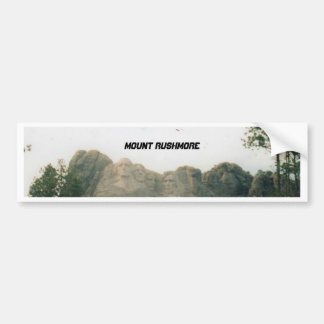 Mount Rushmore bumpersticker Bumper Sticker