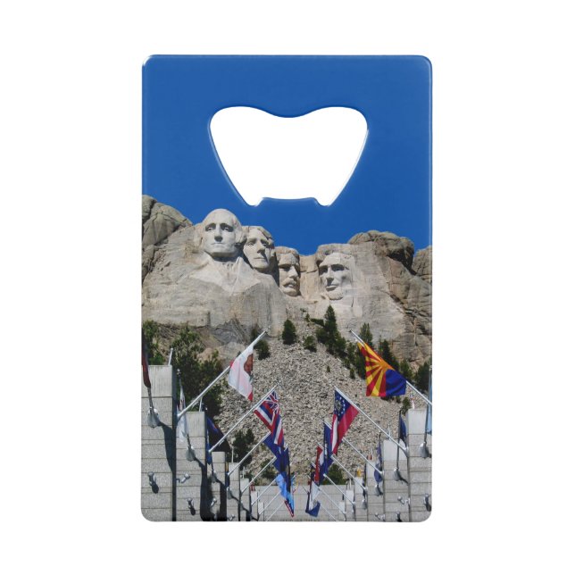 Mount Rushmore Customisable Photo Souvenir (Front)