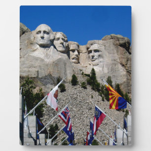Mount Rushmore Customisable Photo Souvenir Plaque