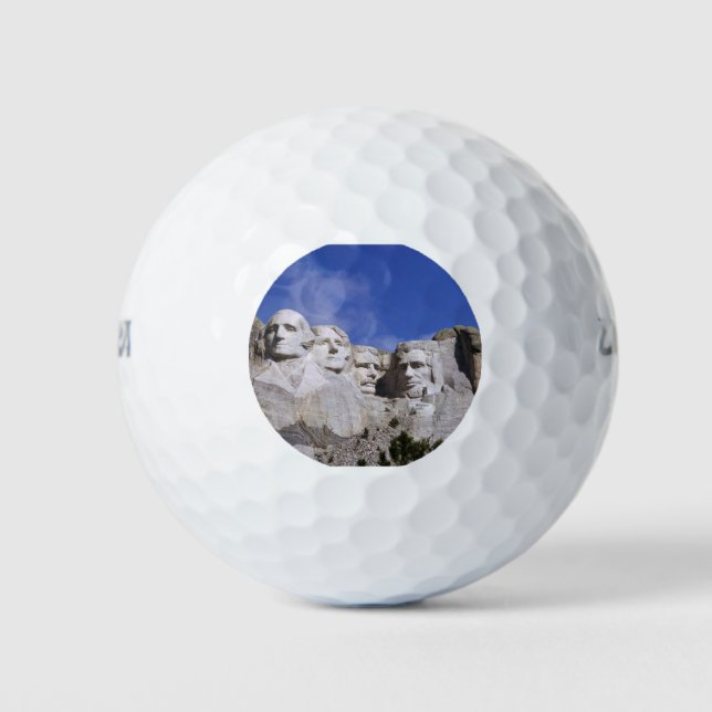 MOUNT RUSHMORE GOLF BALLS (Front)