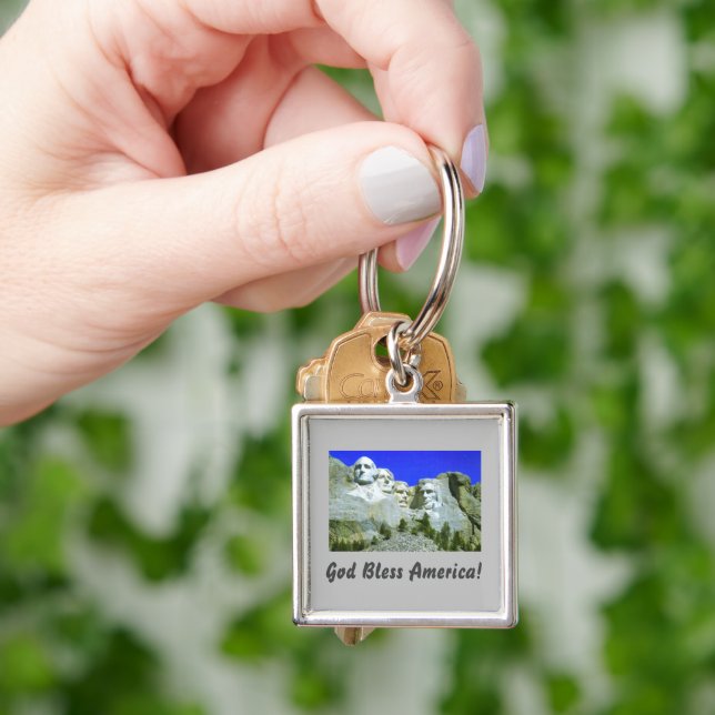 Mount Rushmore Keychain (Hand)