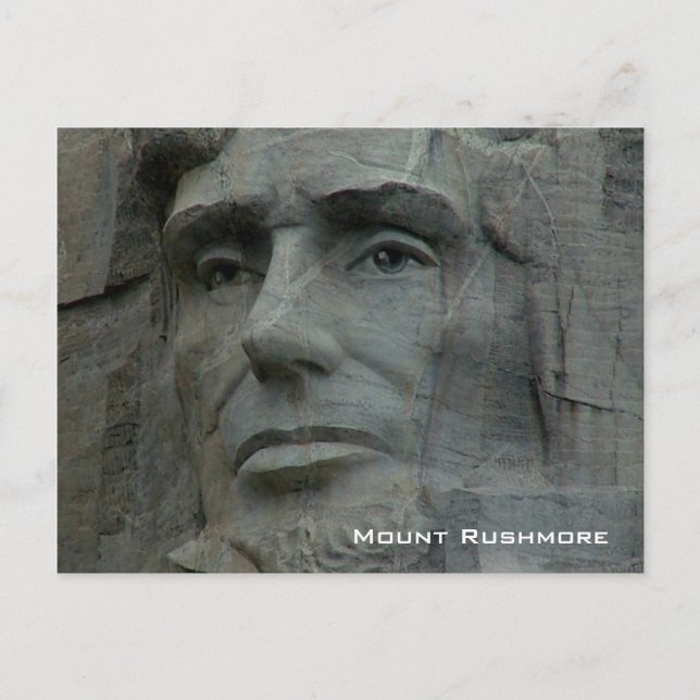 Mount Rushmore National Memorial Postcard (Front)