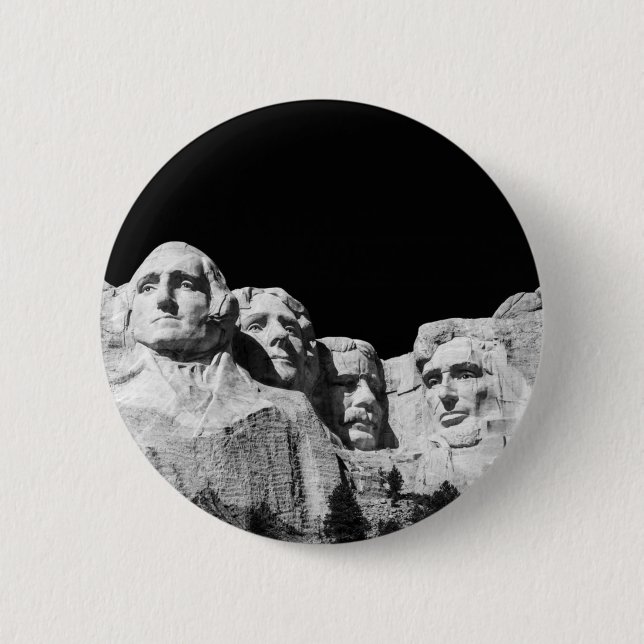 Mount Rushmore National Memorial South Dakota 6 Cm Round Badge (Front)