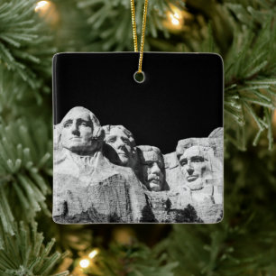 Mount Rushmore National Memorial South Dakota Ceramic Ornament
