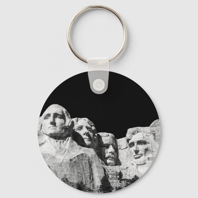 Mount Rushmore National Memorial South Dakota Key Ring (Front)