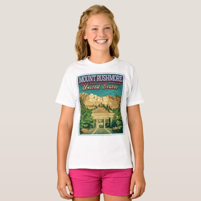 MOUNT RUSHMORE NATIONAL MEMORIAL - SOUTH DAKOTA T-Shirt (Front Full)