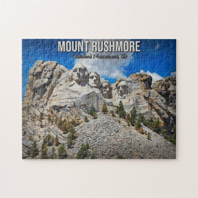 Mount Rushmore National Monument, South Dakota  Ji Jigsaw Puzzle (Horizontal)