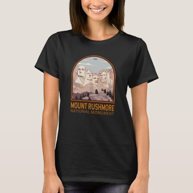 Mount Rushmore National Monument South Dakota T-Shirt (Front)