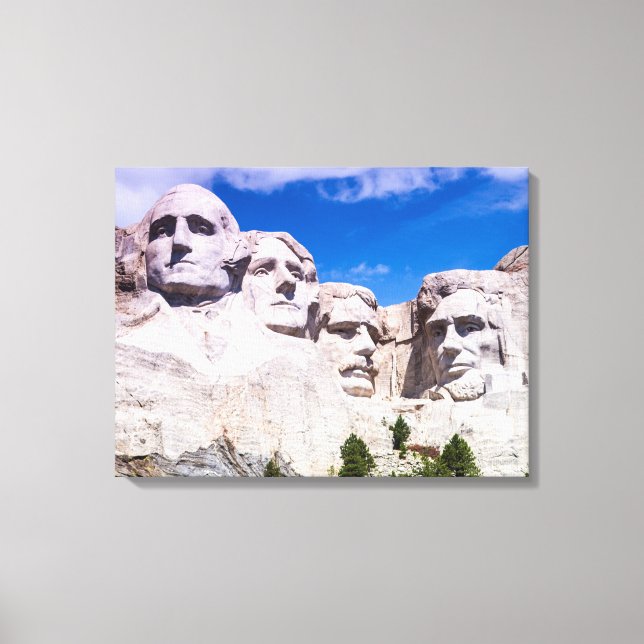 Mount Rushmore National Park Canvas Print (Front)