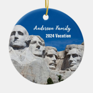 Mount Rushmore Personalised Ornament