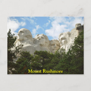 Mount Rushmore Postcard