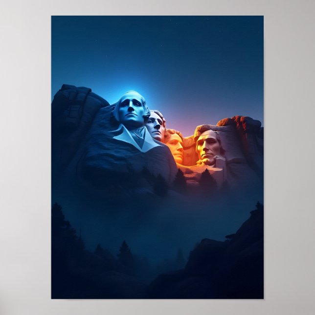 Mount Rushmore Poster (Front)