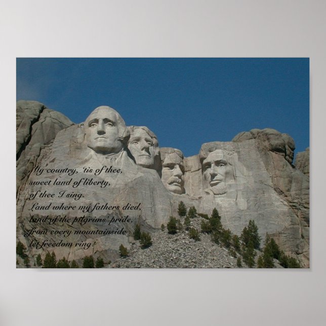 Mount Rushmore Poster (Front)