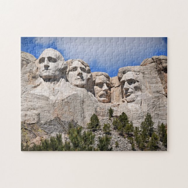 Mount Rushmore - South Dakota - 11x14 - 252 pcs. Jigsaw Puzzle (Horizontal)