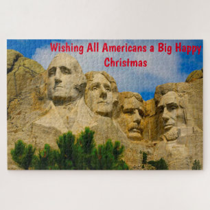 Mount Rushmore South Dakota Jigsaw Puzzle
