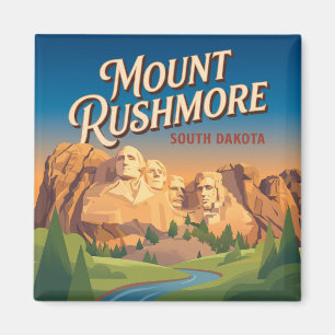 Mount Rushmore South Dakota Magnet