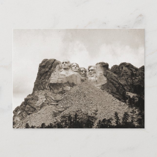 Mount Rushmore South Dakota Postcard (Front)
