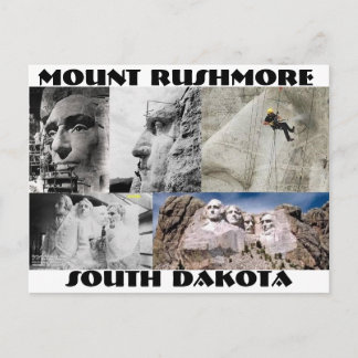 Mount Rushmore, South Dakota postcard
