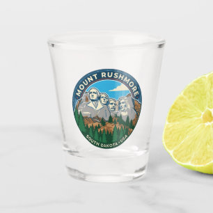 Mount Rushmore South Dakota Shot Glass