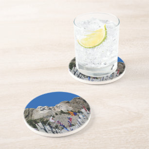 Mount Rushmore South Dakota Souvenir Coaster