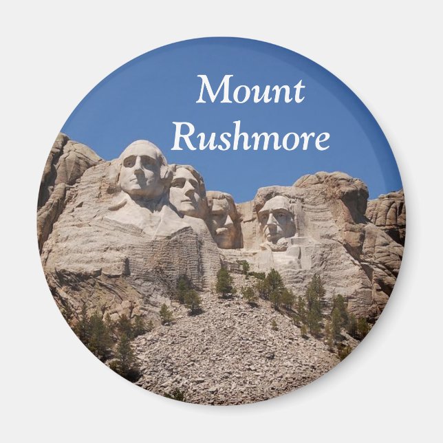 Mount Rushmore - souvenir magnet (Front)