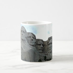 Mount Rushmore Tribute Love Coffee Mug