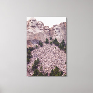 Mount Rushmore's Four Canvas Print