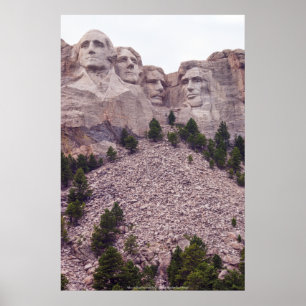 Mount Rushmore's Four Poster