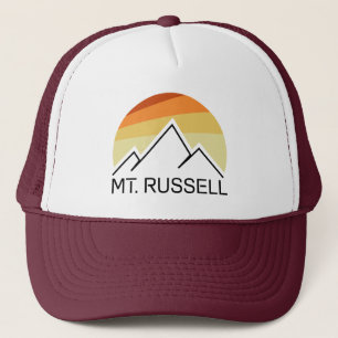 Mount Russell California Retro Trucker Hat
