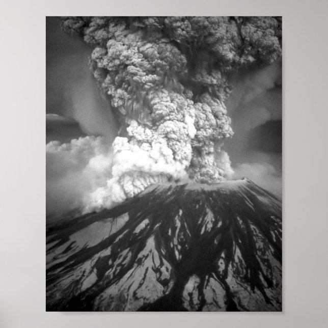 Mount Saint Helens Eruption - May 18, 1980 Poster (Front)