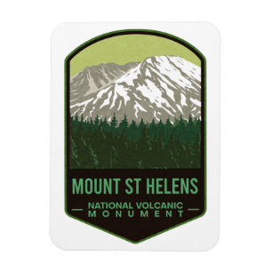 Mount Saint Helens National Volcanic Monument Magnet