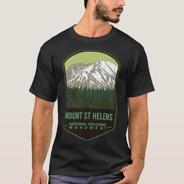 Mount Saint Helens National Volcanic Monument T-Shirt (Front)