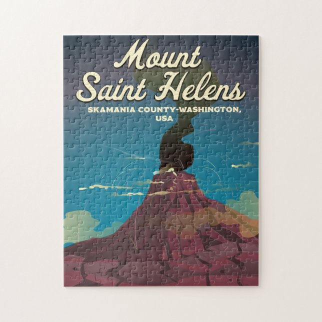 Mount Saint Helens Washington USA Jigsaw Puzzle (Vertical)