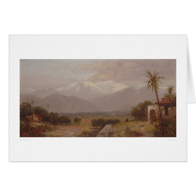 Mount San Bernardino from the Mission Ruins (1232) (Front Horizontal)