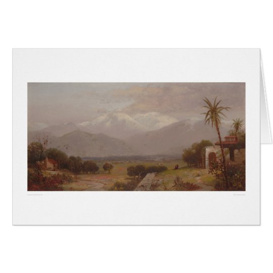 Mount San Bernardino from the Mission Ruins (1232) Card