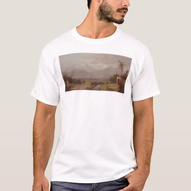 Mount San Bernardino from the Mission Ruins (1232) T-Shirt (Front)