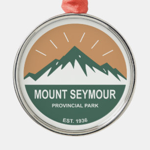 Mount Seymour Provincial Park in British Columbia  Metal Tree Decoration