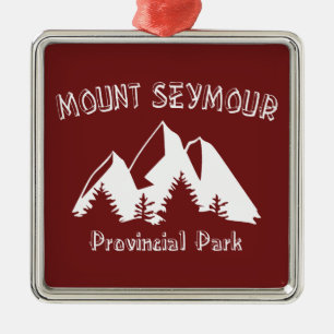 Mount Seymour Provincial Park Metal Tree Decoration