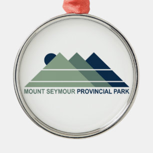 Mount Seymour Provincial Park Mountain Sun Metal Tree Decoration