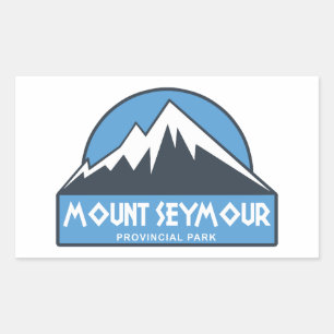 Mount Seymour Provincial Park Rectangular Sticker