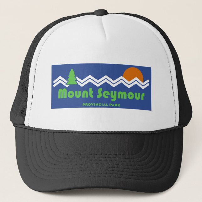Mount Seymour Provincial Park Retro Trucker Hat (Front)