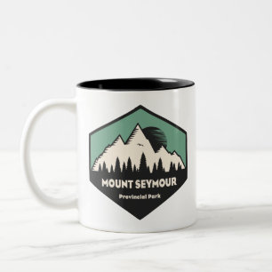 Mount Seymour Provincial Park Two-Tone Coffee Mug