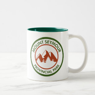 Mount Seymour Provincial Park Two-Tone Coffee Mug